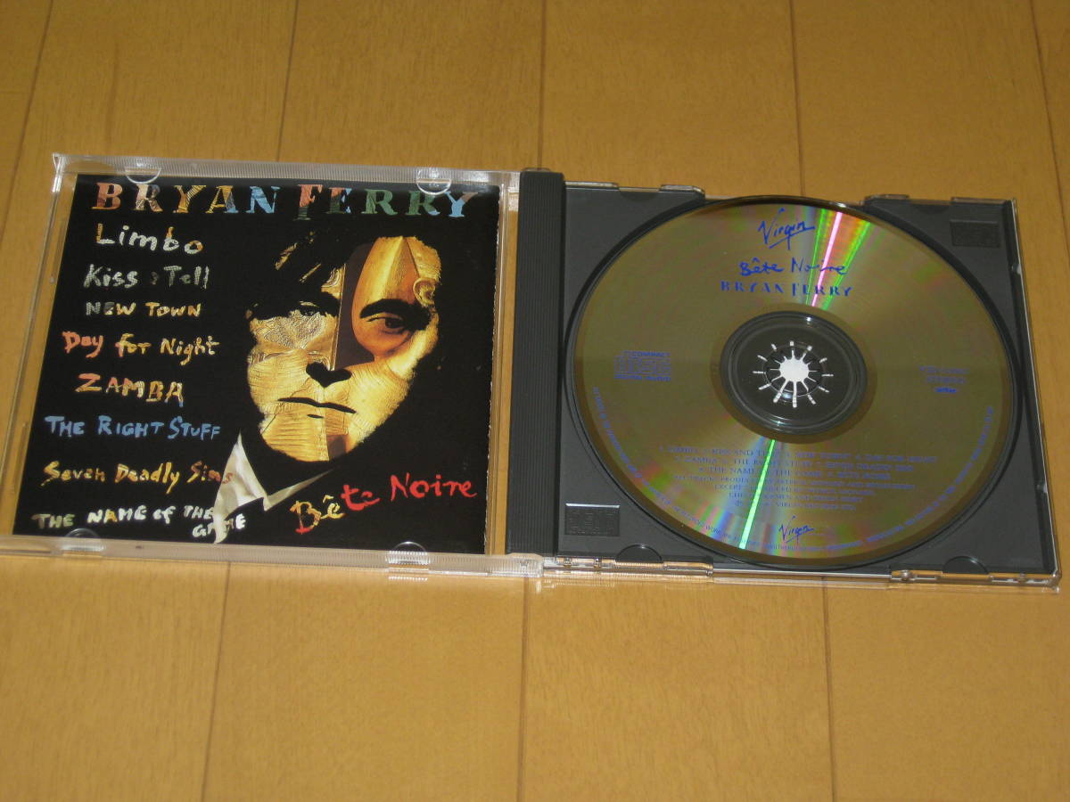 ベイト・ヌワール ベイト・ノワール ブライアン・フェリー 国内盤CD VJD-32002 BETE NOIRE BRYAN FERRY ♪キッス・アンド・テル_画像3