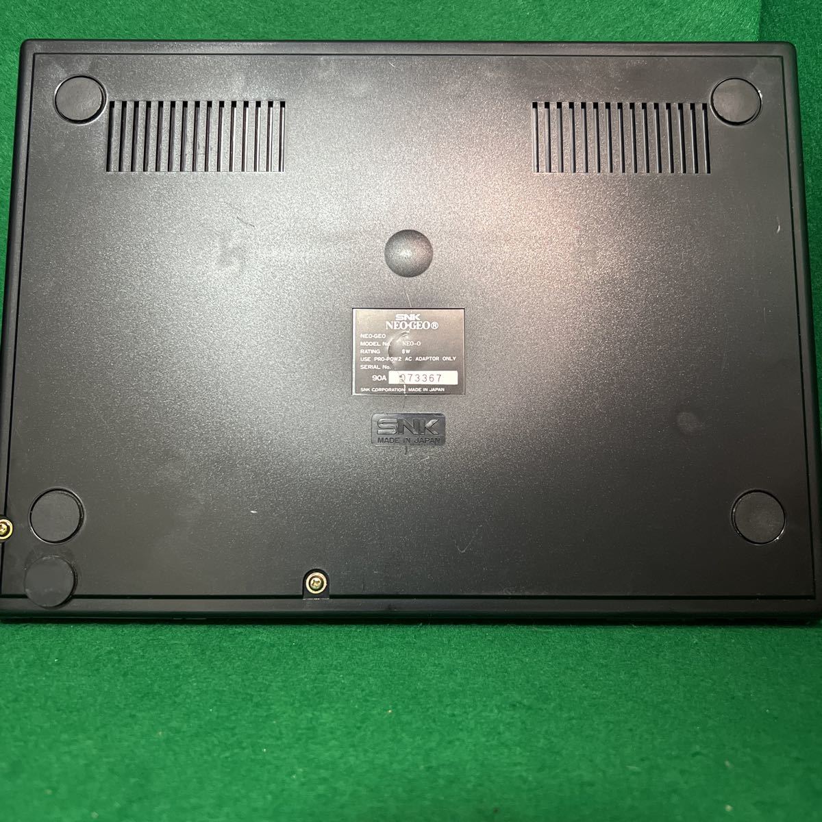 NEOGEO ROM ネオジオ 本体美品 綺麗 動作品 本体動作良好 ソフト付