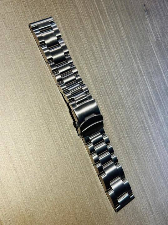 24mm very thick .... heavy stainless steel bracele PANERAI Panerai ru Minaux ru etc. new goods unused 