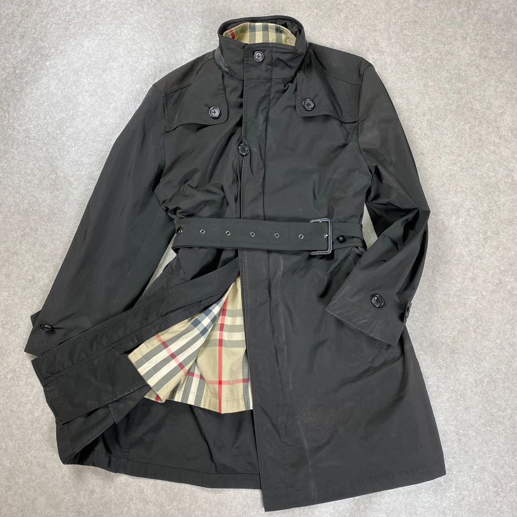 希少 BURBERRY LONDON バーバリーロンドン バルマカーンコート ステン