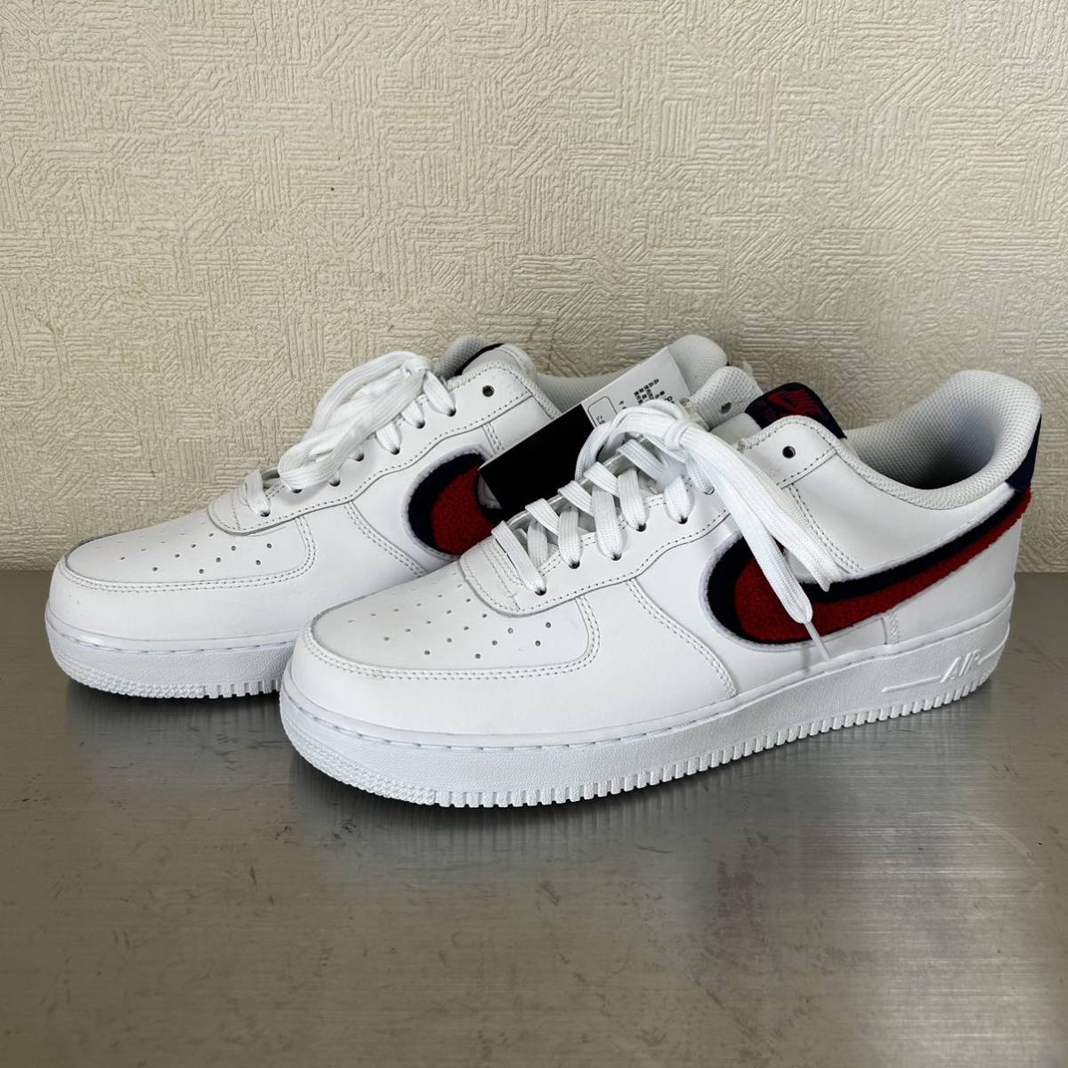 未使用 NIKE AIR FORCE 1 LOW 3D CHENILLE SWOOSH ナイキ エアフォース1 ロー シェニール スウッシュ_画像1