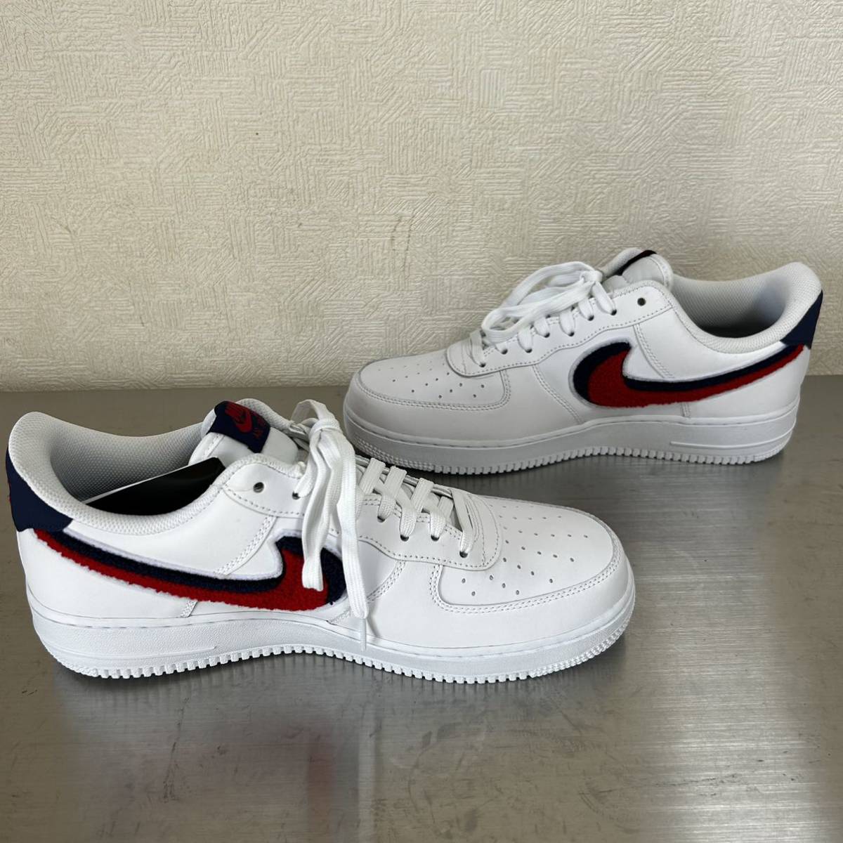 未使用 NIKE AIR FORCE 1 LOW 3D CHENILLE SWOOSH ナイキ エアフォース1 ロー シェニール スウッシュ_画像3