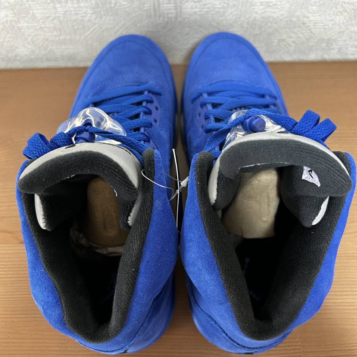 ナイキ エアジョーダン5 レトロ ブルー スエード Nike Air Jordan 5 Retro 