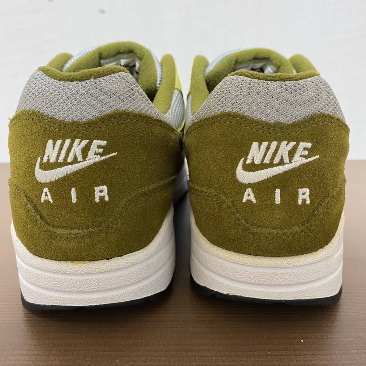 未使用 NIKE AIR MAX 1 Green Curry Olive 10 ナイキ エアフォース1 グリーン カレー オリーブ_画像6