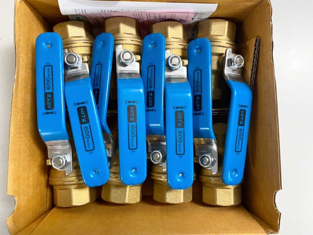 100%正規品 キッツ KITZ 新品 エコボール 8個セット 600型 25A 1インチ Z 工事用材料 100%正規品 キッツ KITZ 新品 エコボール 8個セット 600型 25A 1インチ Z 工事用材料