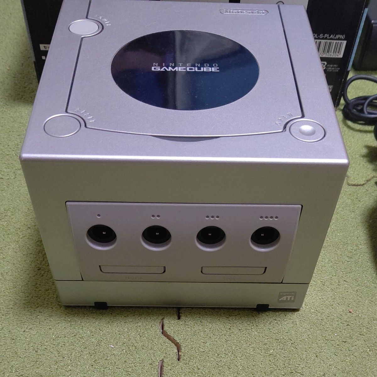 動作確認済】 ゲームキューブ 本体 シルバー ニンテンドー 一式 動作確認済】 ゲームキューブ 本体 シルバー ニンテンドー 一式