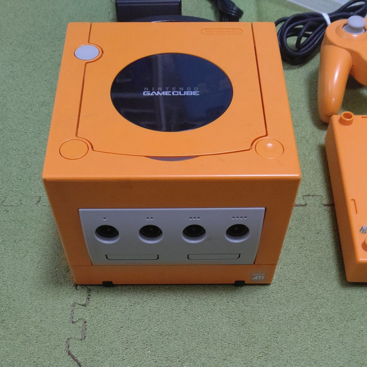 【動作確認済】 ゲームキューブ 本体 オレンジ ゲームボーイプレイヤー NintendoGAMECUBE GAMEBOY