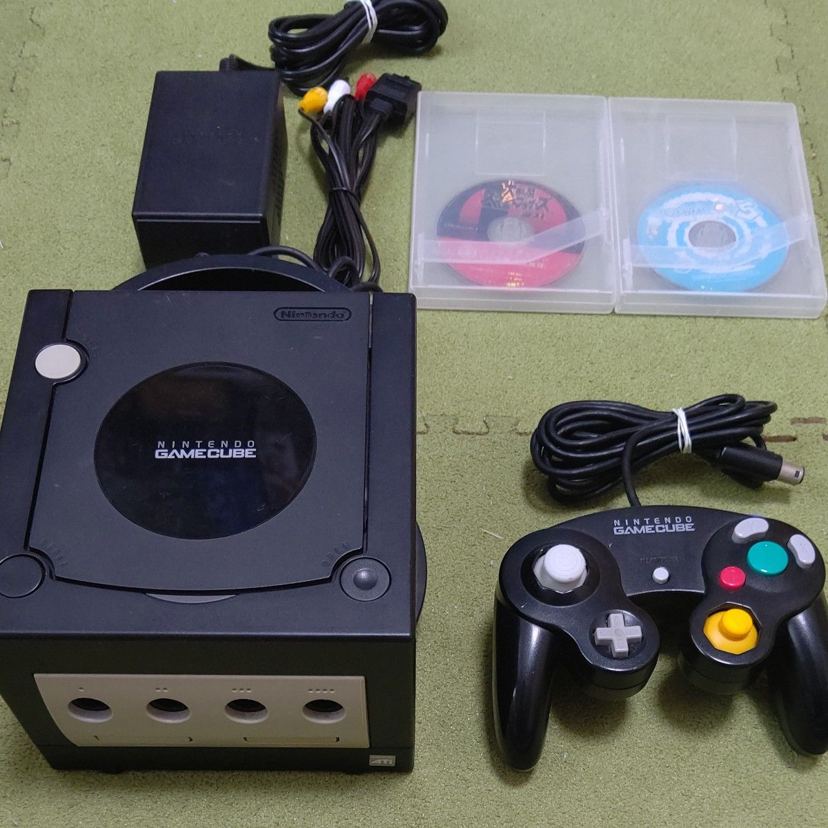動作確認済】ゲームキューブ 本体 ブラック ソフトセット nintendo