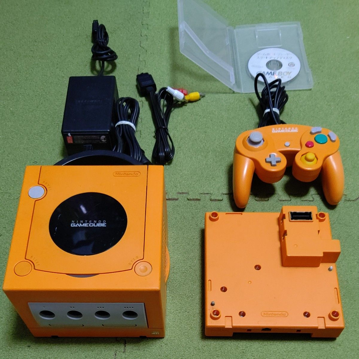 【動作確認済】ゲームキューブ ゲームボーイプレイヤー 本体 3 オレンジ nintendo GAMECUBE ニンテンドー