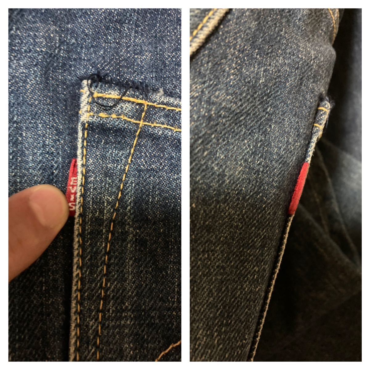 初期 EVIS デニムパンツ W33 L35 水牛パッチ アーキュエイト 初期 EVIS デニムパンツ W33 L35 水牛パッチ アーキュエイト