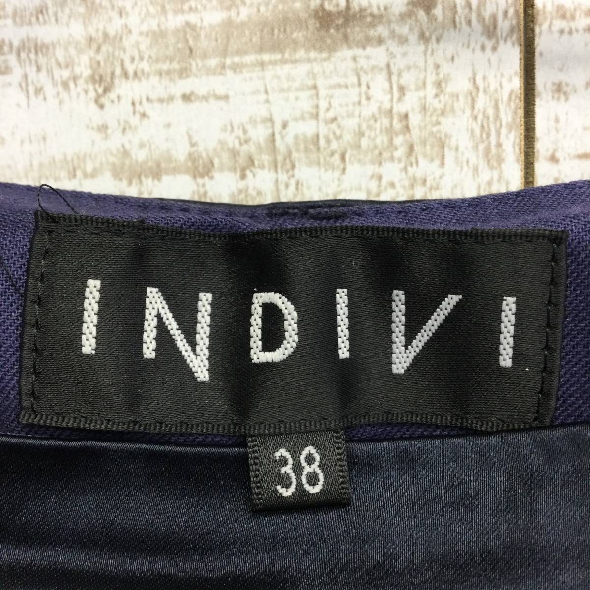 A411*INDIVIl Indivi шорты темно-синий размер 38