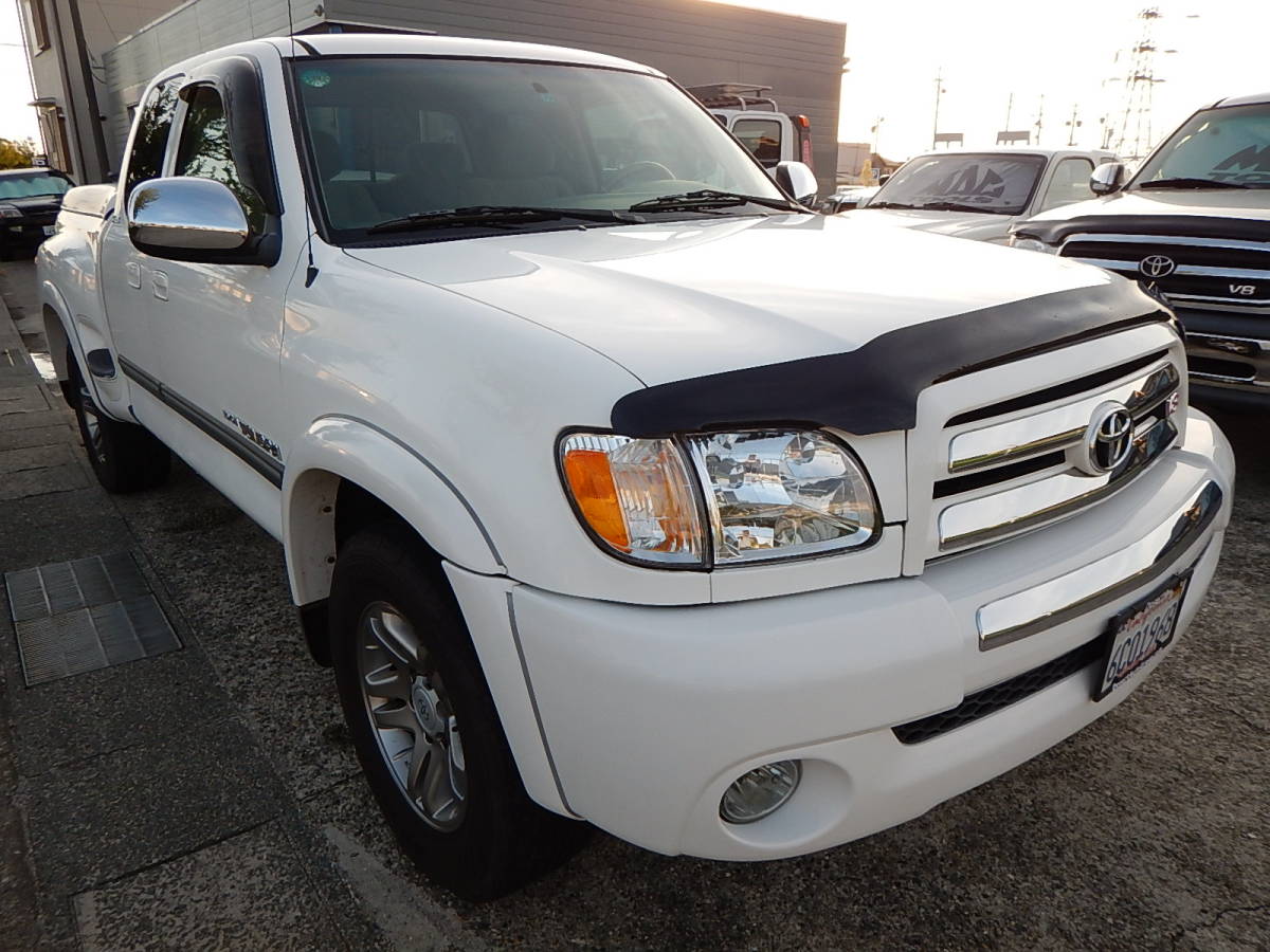  super beautiful car 2004 year new car parallel Tundra latter term flair side bed real running 79700 mile vehicle inspection "shaken" H31 year 10 month tonneau cover timing bell exchanged 