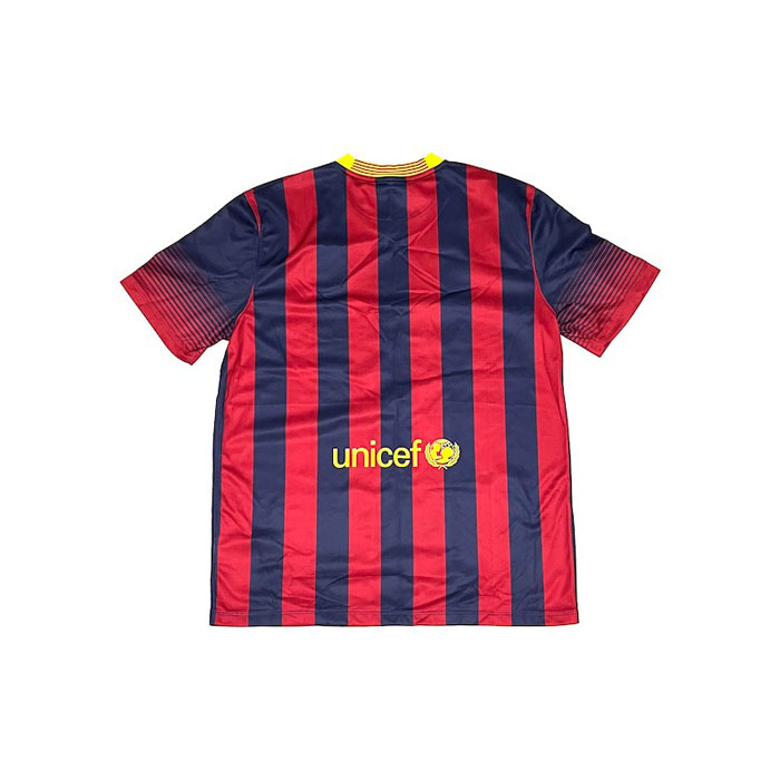 【送料無料】DEAD STOCK NIKE 2013-2014 FC BARCELONA ホーム フットボールシャツ vintage ユニフォーム フーリガン サッカーシャツ_画像2
