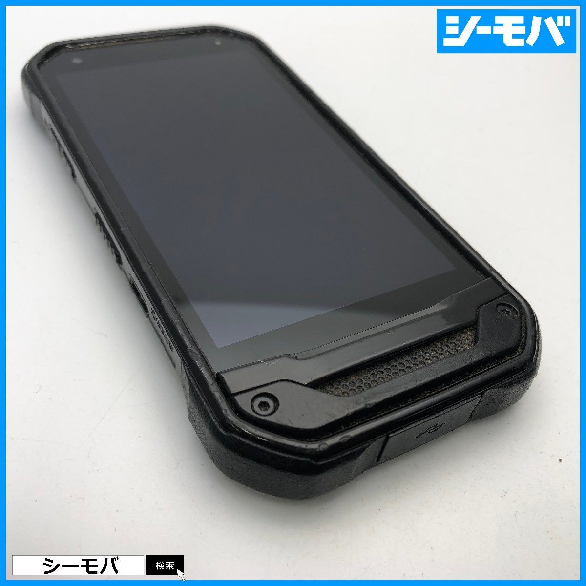 スマホ TORQUE G03 KYV41 SIMロック解除手続き済み au ブラック 中古 android アンドロイド RUUN12698_画像5