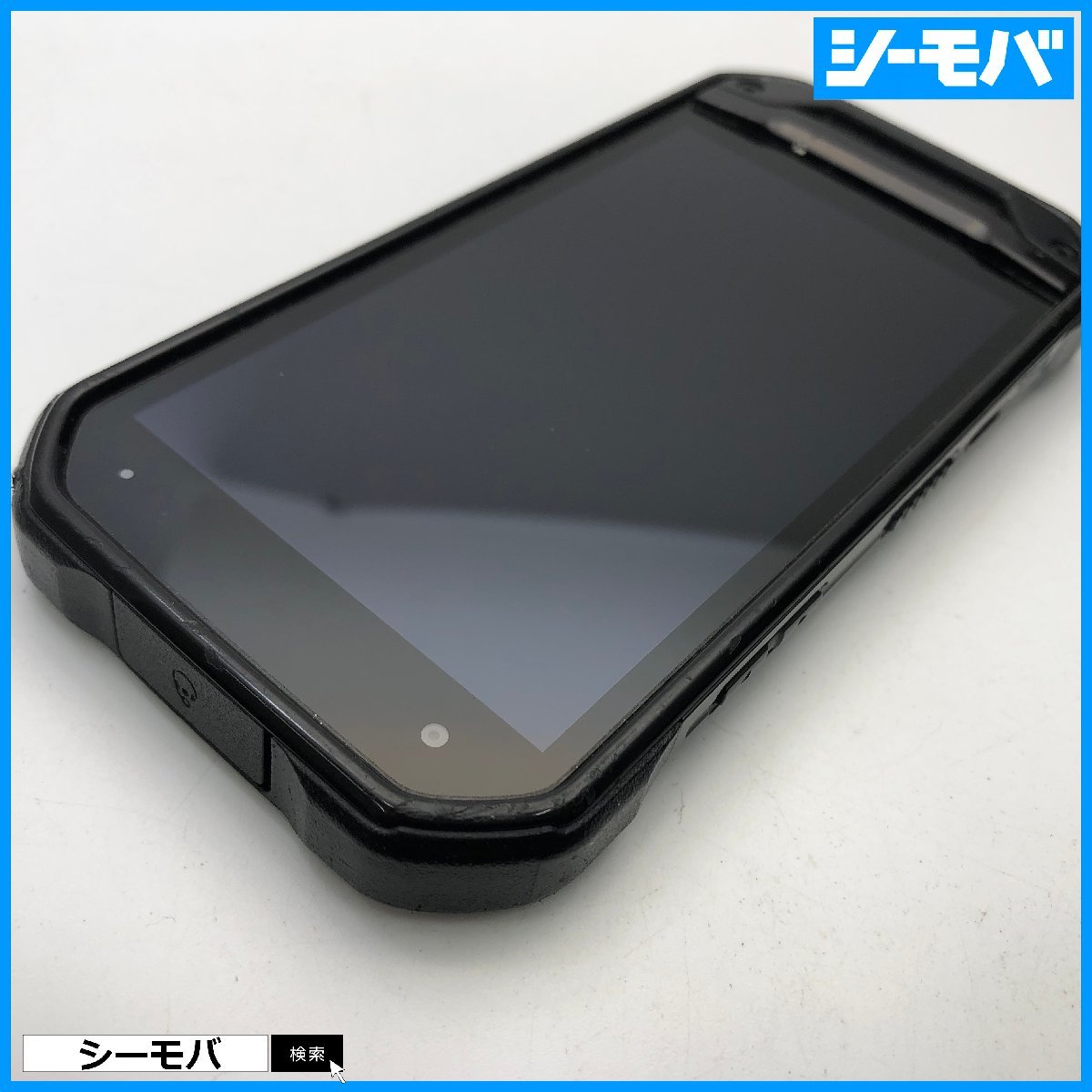 スマホ TORQUE G03 KYV41 SIMロック解除手続き済み au ブラック 中古 android アンドロイド RUUN12696_画像4