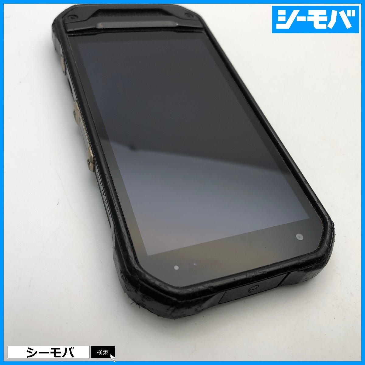 スマホ TORQUE G03 KYV41 SIMロック解除手続き済み au ブラック 中古 android アンドロイド RUUN12689_画像3