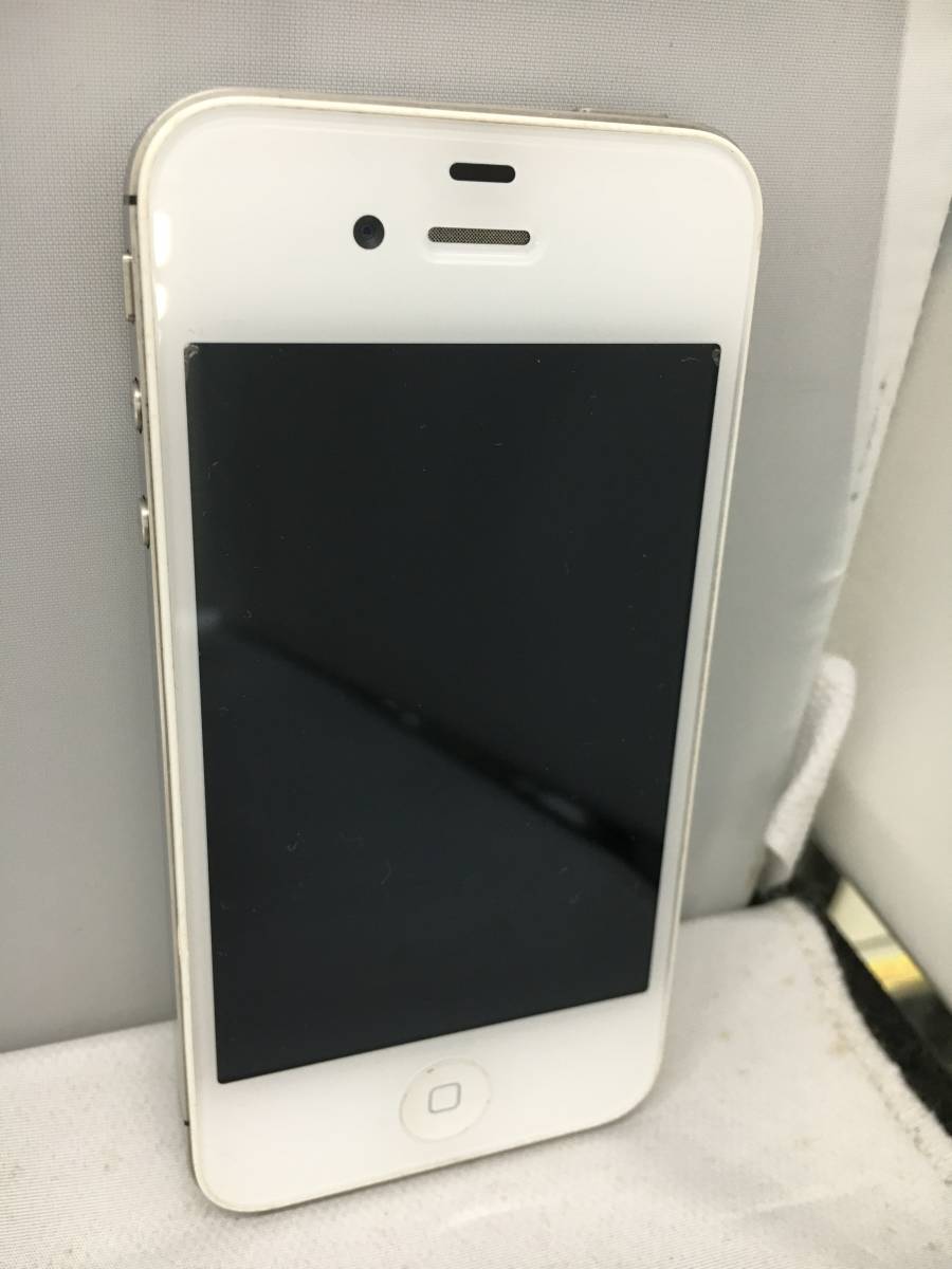 Apple iPhone 4s ホワイト 64GB 1649B アップル アイフォン スマホ スマートフォン 携帯電話 現状品 本体_画像1