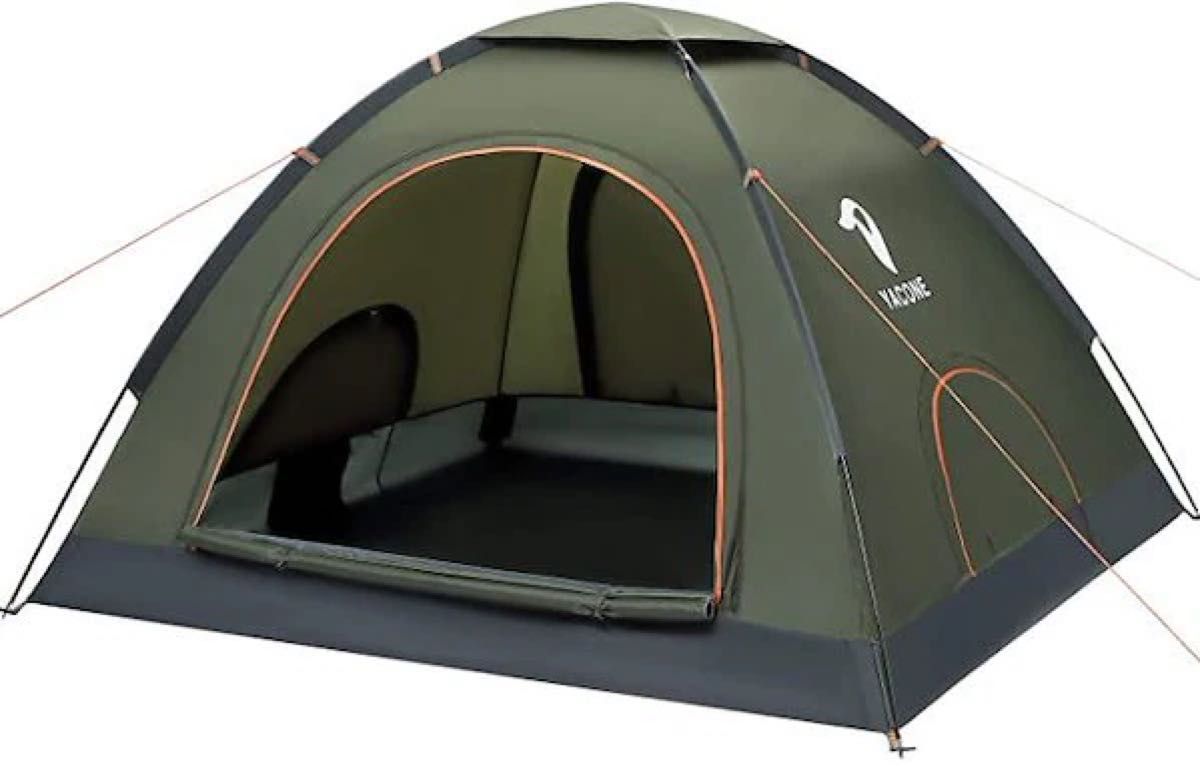 『新品◇未使用』【2人用】簡単設置 ワンタッチ型テント 軽量 フォロー割引あり