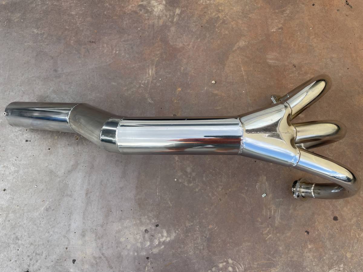 カワサキKH250,250SS,350SSマッハ用(S1,S2)メーカー不明メッキ カワサキKH250,250SS,350SSマッハ用(S1,S2)メーカー不明メッキ