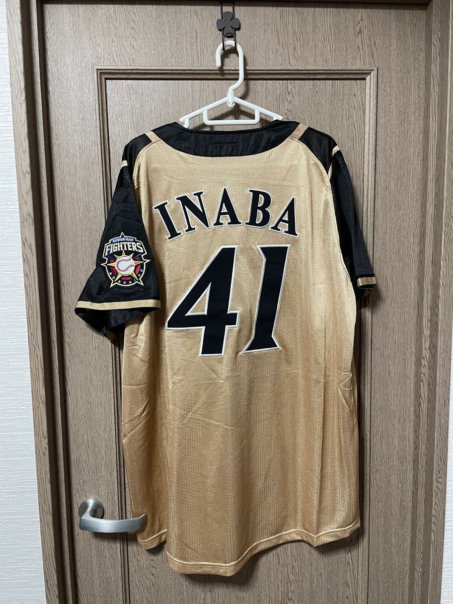北海道日本ハムファイターズ ビジター ユニフォーム 41 稲葉篤紀 北海道日本ハムファイターズ ビジター ユニフォーム 41 稲葉篤紀