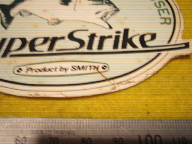 Super Strike sticker / Smith, super Strike,80 period 