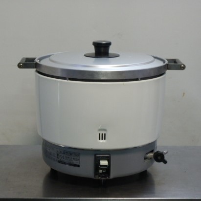 2013年製 パロマ LP ガス 炊飯器 PR-6DSS-1 3升 W414D513H410mm 2L～6L 12kg 9.5mmゴムホース接続