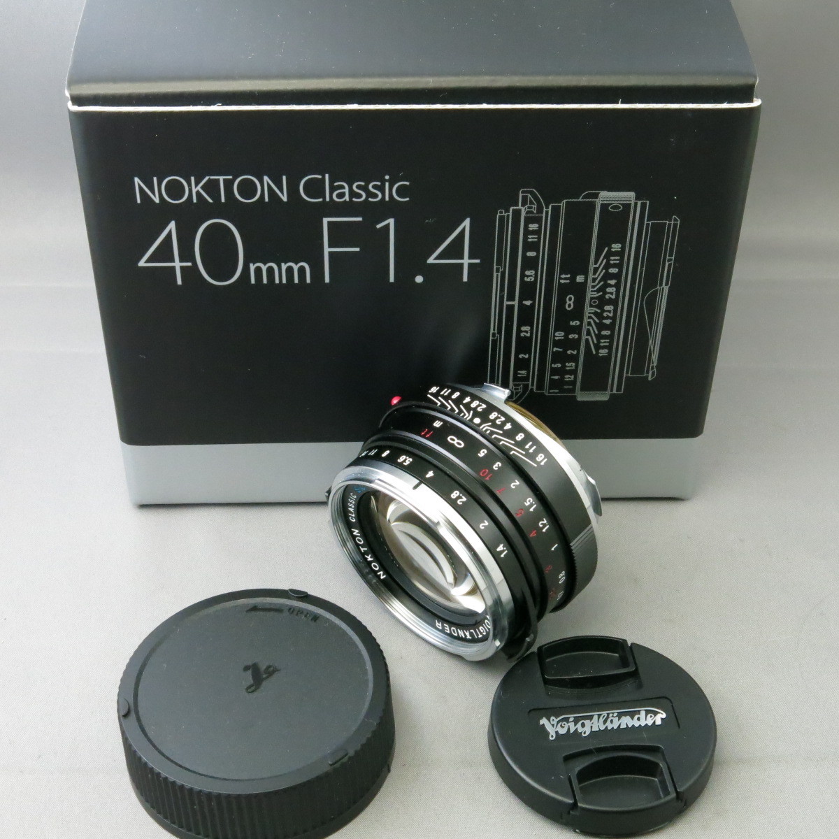 【新品同様】Voigtlanderフォクトレンダー　NOKTON CLASSIC40mmF1.4SC VM　★NO.7360