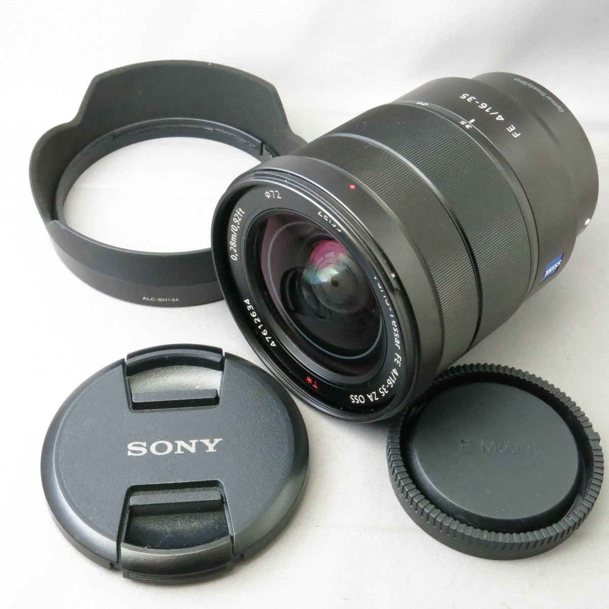 【新品同様】SONYソニー　FE16-35mmF4ZA OSS SEL1635Z　★NO.7391_画像1