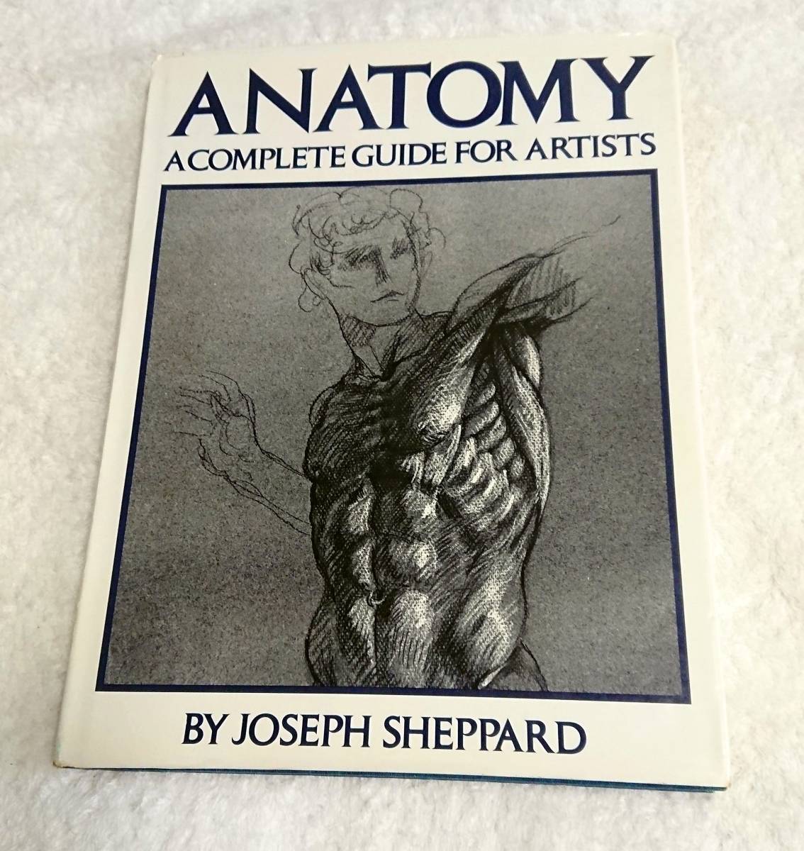 Anatomy A Complete Guide for Artists Joseph Sheppard WATSON GUPTILL ハードカバー 1975 デッサン 素描 ドローイング 解剖学 筋肉 骨格_画像1