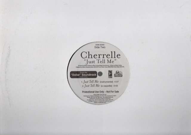 【廃盤12inch】Cherrelle / Just Tell Me_画像2