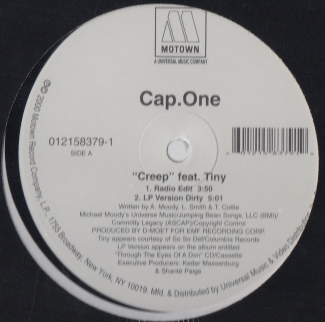 【廃盤新品未開封12inch】Cap.One / Creep feat.Tiny_画像1