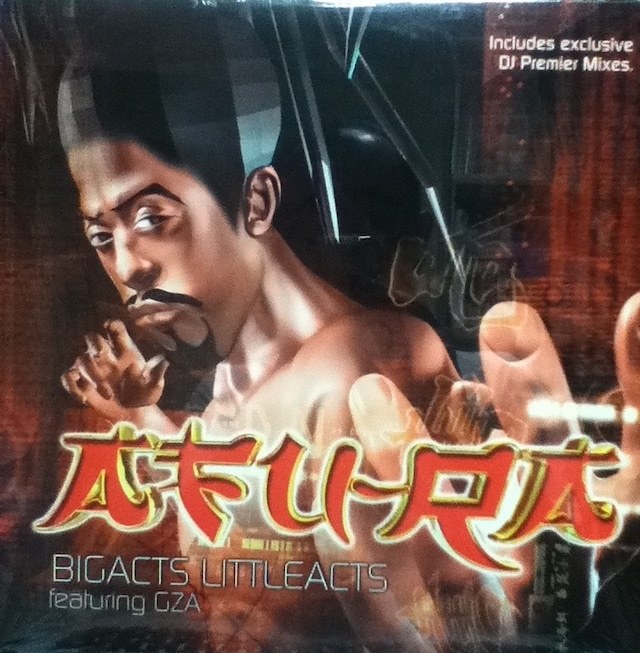 【廃盤新品12inch】AFU-RA / BIGACTS LITTLEACTS Feat.GZA_画像1