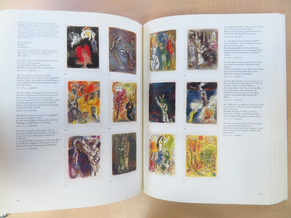 マルク・シャガール リトグラフ作品集『Marc Chagall : The Lithographs La Collection Sorlier』1998年Hatje Cantz刊_画像8