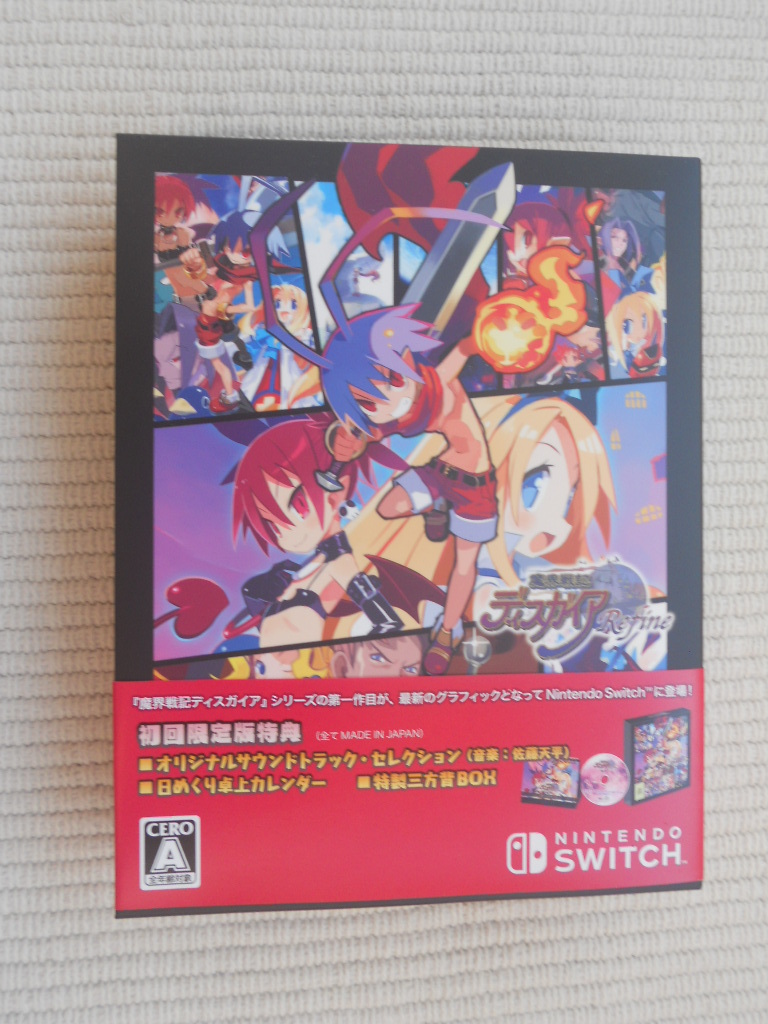 代購代標第一品牌 樂淘letao 特製三方背boxのみ switch 魔界戦記ディスガイアrefine 初回限定版特典特製三方背box 美品 代購代標第一品牌 樂淘letao 特製三方背boxのみ switch 魔界戦記ディスガイアrefine 初回限定版特典特製三方背box 美品