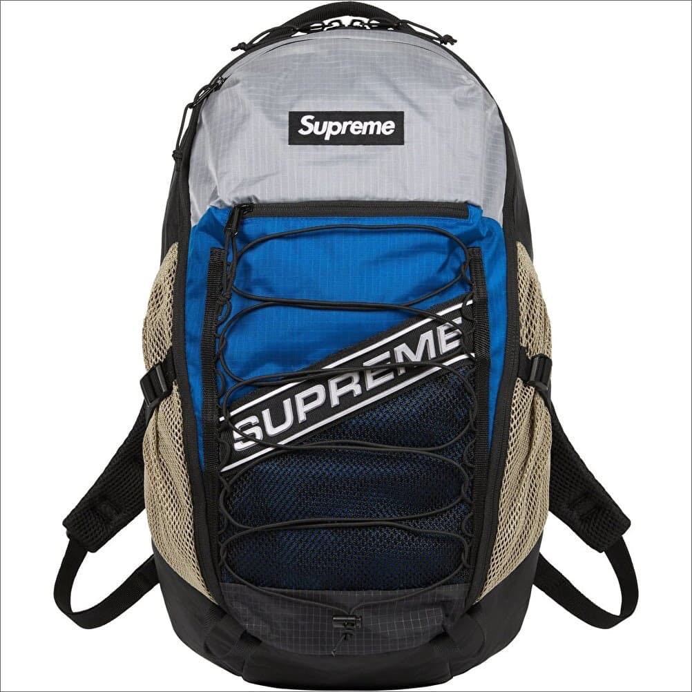 送料無料 青 Supreme Backpack Blue 23FW 23AW シュプリーム バックパック バッグ ブルー　box logo ボックスロゴ 新品未使用