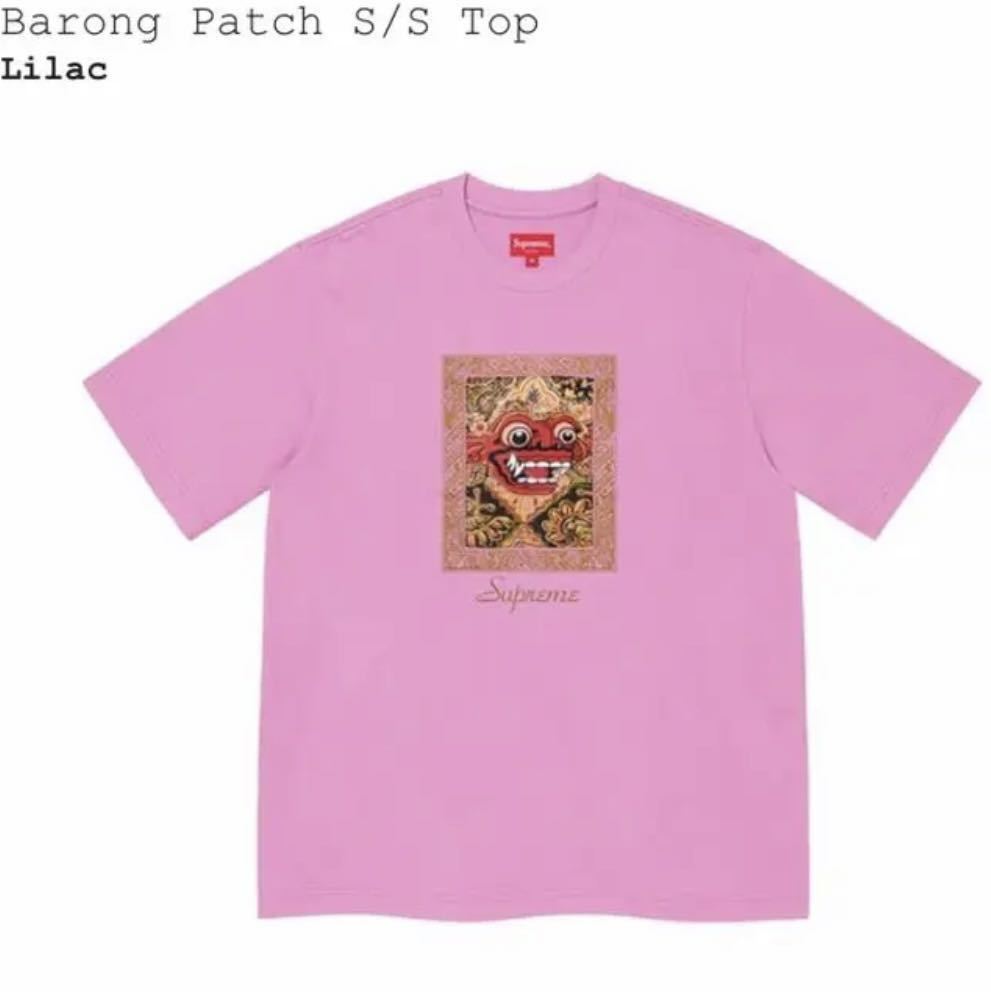 送料無料 L ピンク Supreme Barong Patch S/S Top Tee Pink 送料無料 L ピンク Supreme Barong Patch S/S Top Tee Pink
