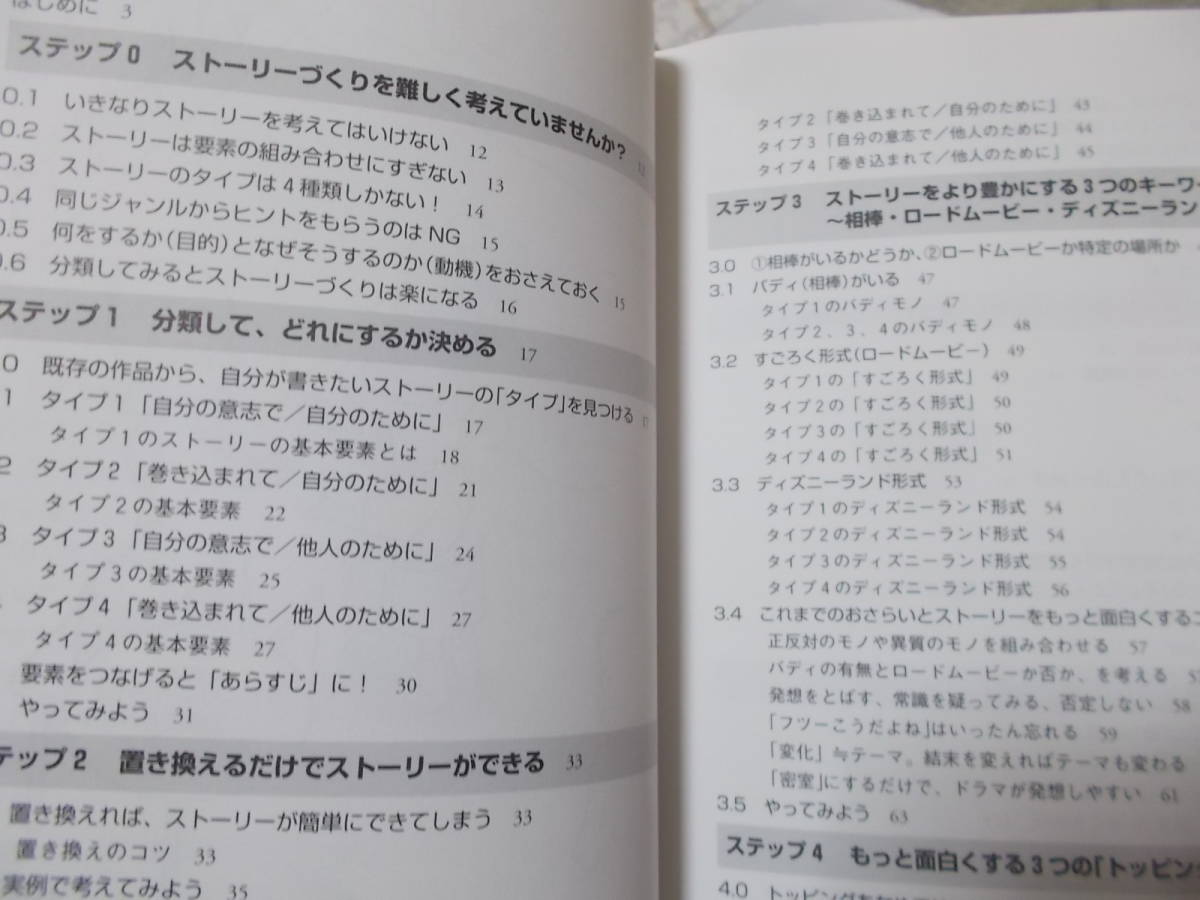 どんなストーリーでも書けてしまう本(シナリオ教室シリーズ)　仲村みなみ著(2019年)_画像5