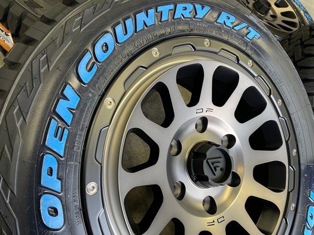 4本セット デルタフォース オーバル OVAL 16x7.0J 6/139.7 +38 MSP TOYO トーヨー オープンカントリー R/T 215/65R16 WL ハイエース_画像7