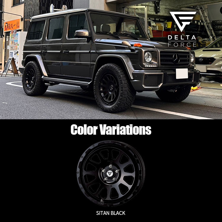 2023年製 スタッドレス 4本セット DELTAFORCE OVAL 20x9J 5/130+25 SBK YH ice GUARD SUV G075 275/50R20 Gクラス W463 W463A (G63不可)_画像3