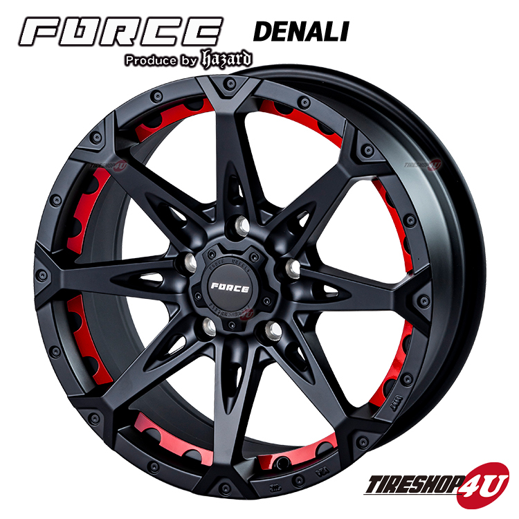 2023年製 スタッドレス 4本セット フォースデナリ DENALI 17x7.5J 5/114.3+38 MB アイスガード7 IG70 225/60R17 カローラクロス デリカD5_画像2