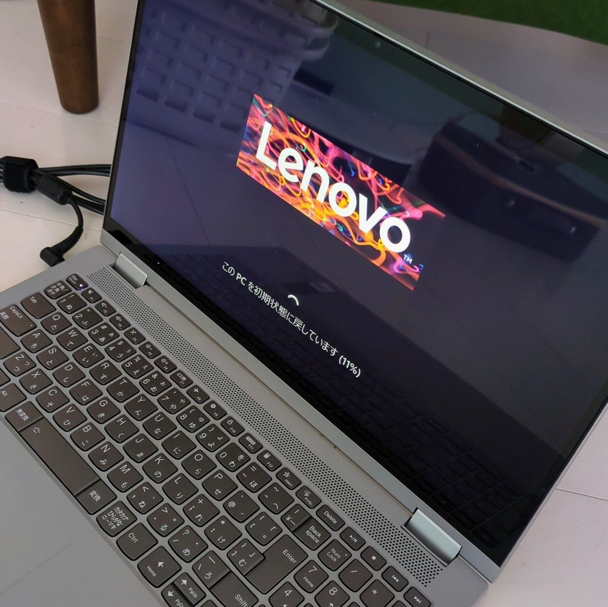 美品 Lenovo IdeaPad Flex 550 - プラチナグレー|PayPayフリマ