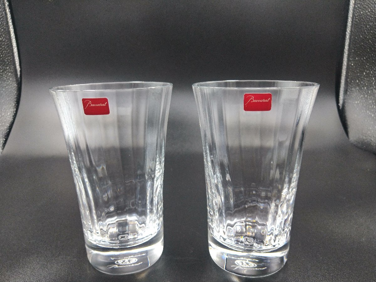 未使用品 Baccarat/バカラ ミルニュイ ハイボールグラス 2客セット