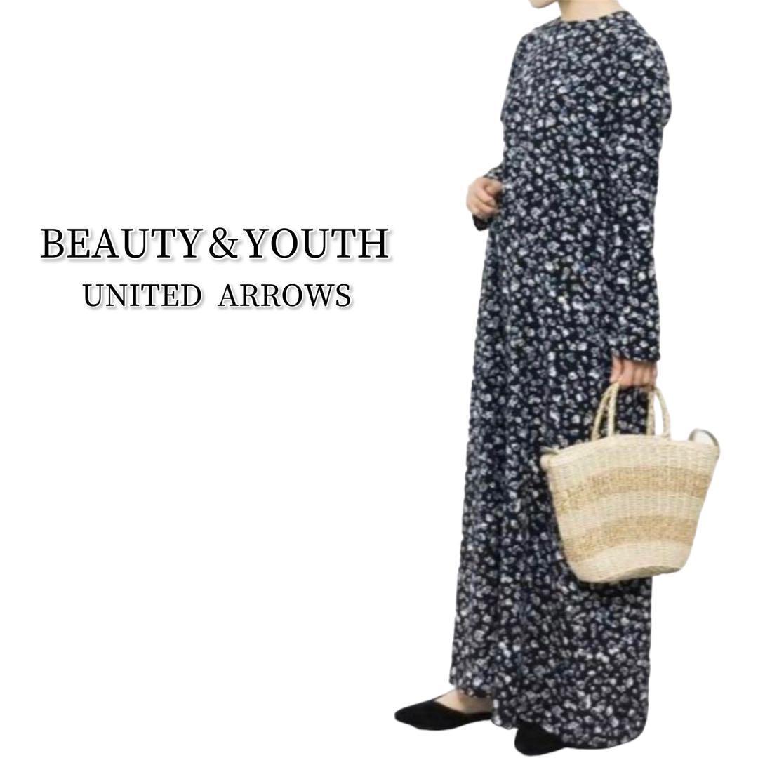激安な BEAUTY&YOUTH フラワープリントワンピース ARROWS UNITED