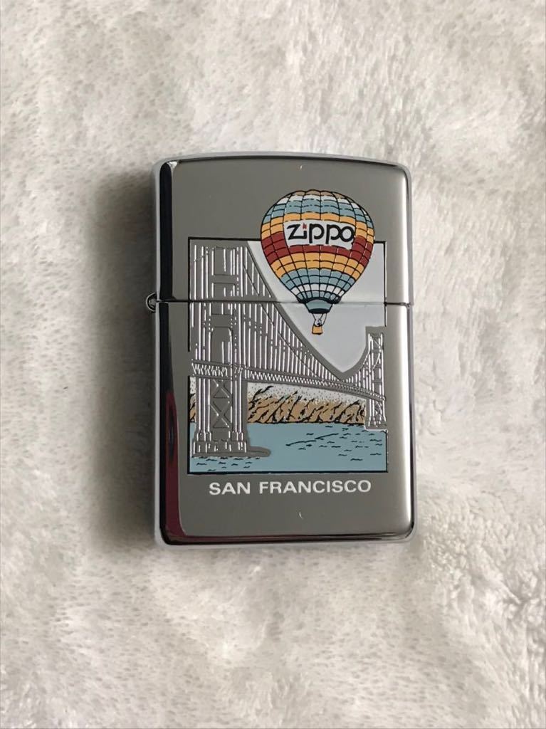 ZIPPO ジッポー オイルライター　1996年製 未使用品　ヴィンテージ　ビンテージ　アンティーク　希少品　サンフランシスコ　San Francisco