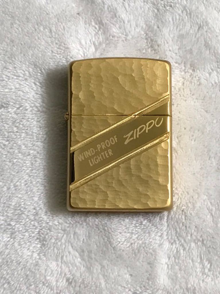 ZIPPO ジッポー オイルライター　未使用品　1989年製 金色　ゴールド　アンティーク　ヴィンテージ　ビンテージ_画像1