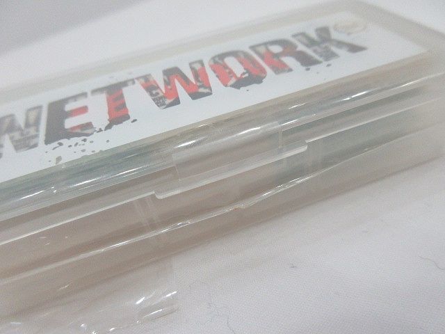 *TM NETWORK DOUBLE-DECADE sticking plaster attaching case .. seems to be .. rust o cut van van do aid TM network Tour goods unused goods 