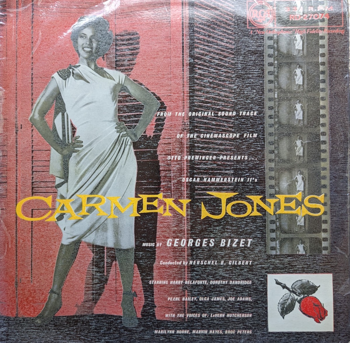  ☆O.S.T CHARMEN JONES music by GEORGES BIZET1954‘UK RCA_画像1