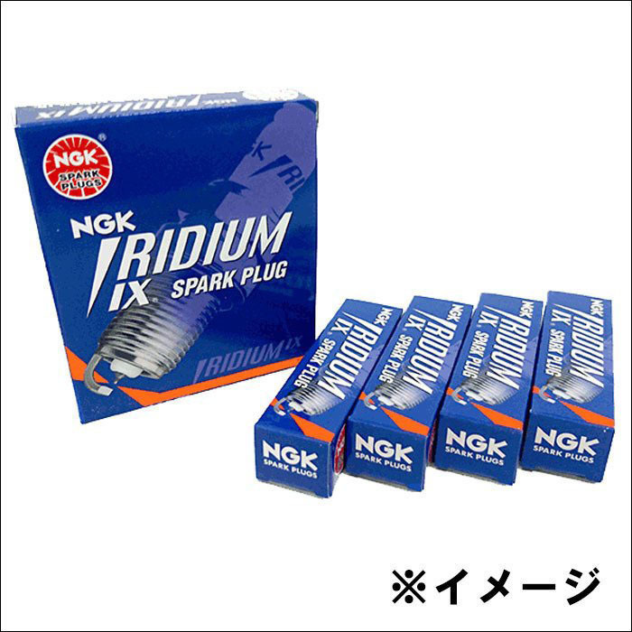 TIGRA E-XJ140 イリジウム IXプラグ BKR5EIX [1159] 4本 1台分 IRIDIUM IX PLUG NGK製 送料無料_画像1