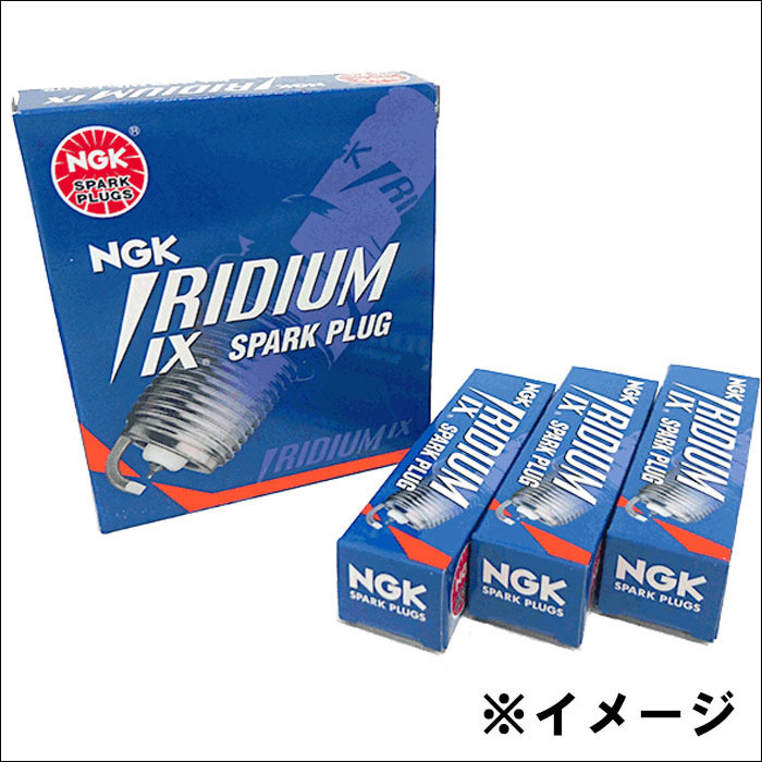 ミラＴＲ－ＸＸ L200S L210S L220S イリジウム IXプラグ BCPR7EDIX [3989] 3本 1台分 IRIDIUM IX PLUG NGK製 送料無料の画像1