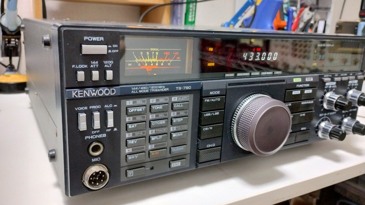 KENWOOD TS-790 10W 電解コンデンサ交換 PLL調整済み 整備品 KENWOOD TS-790 10W 電解コンデンサ交換 PLL調整済み 整備品